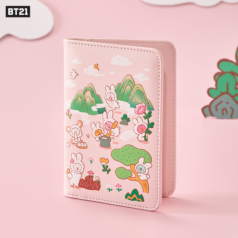 【新品】BT21兔子系列 护照夹 LINE FRIENDS 连我朋友