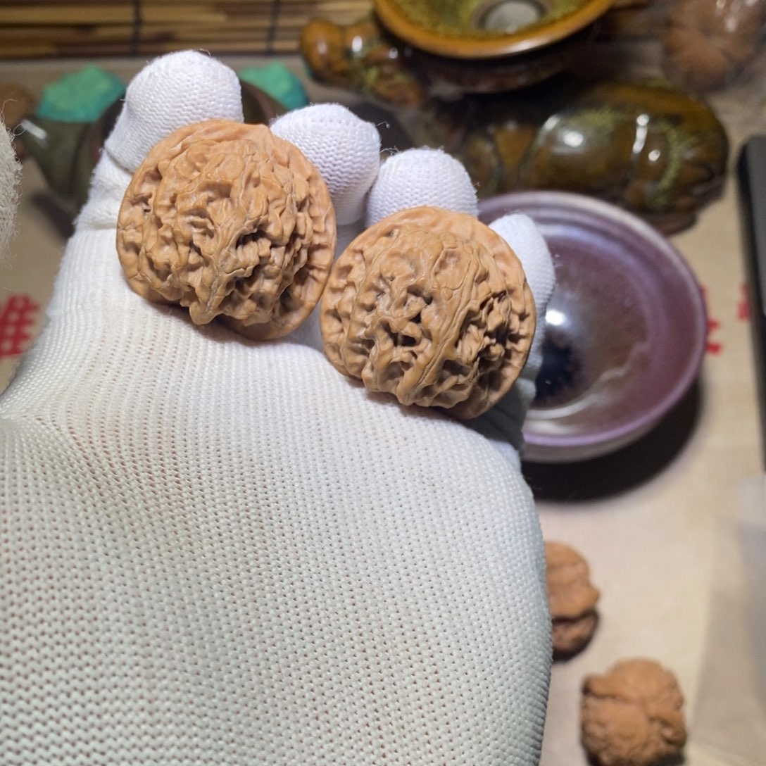 吊坠文玩核桃36苹果园