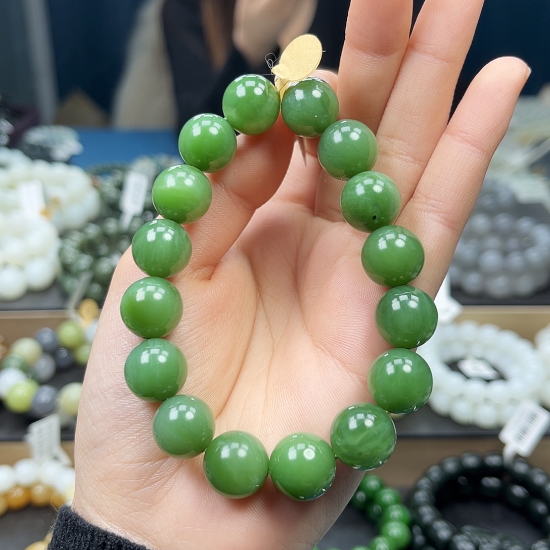 和田玉手链未镶嵌