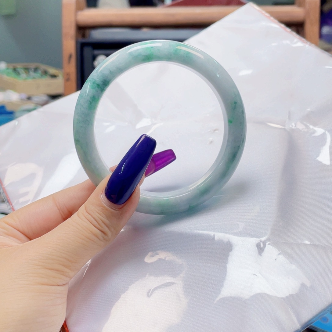 翡翠未镶嵌手镯天然翡翠Ａ货