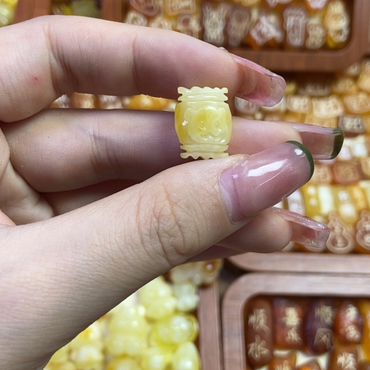 琥珀未镶嵌珠宝奇石糖果