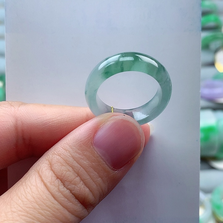 【闪购商品】未镶嵌戒指翡翠14.15号