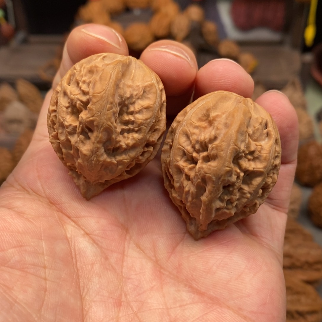 文玩核桃把件小粗筋