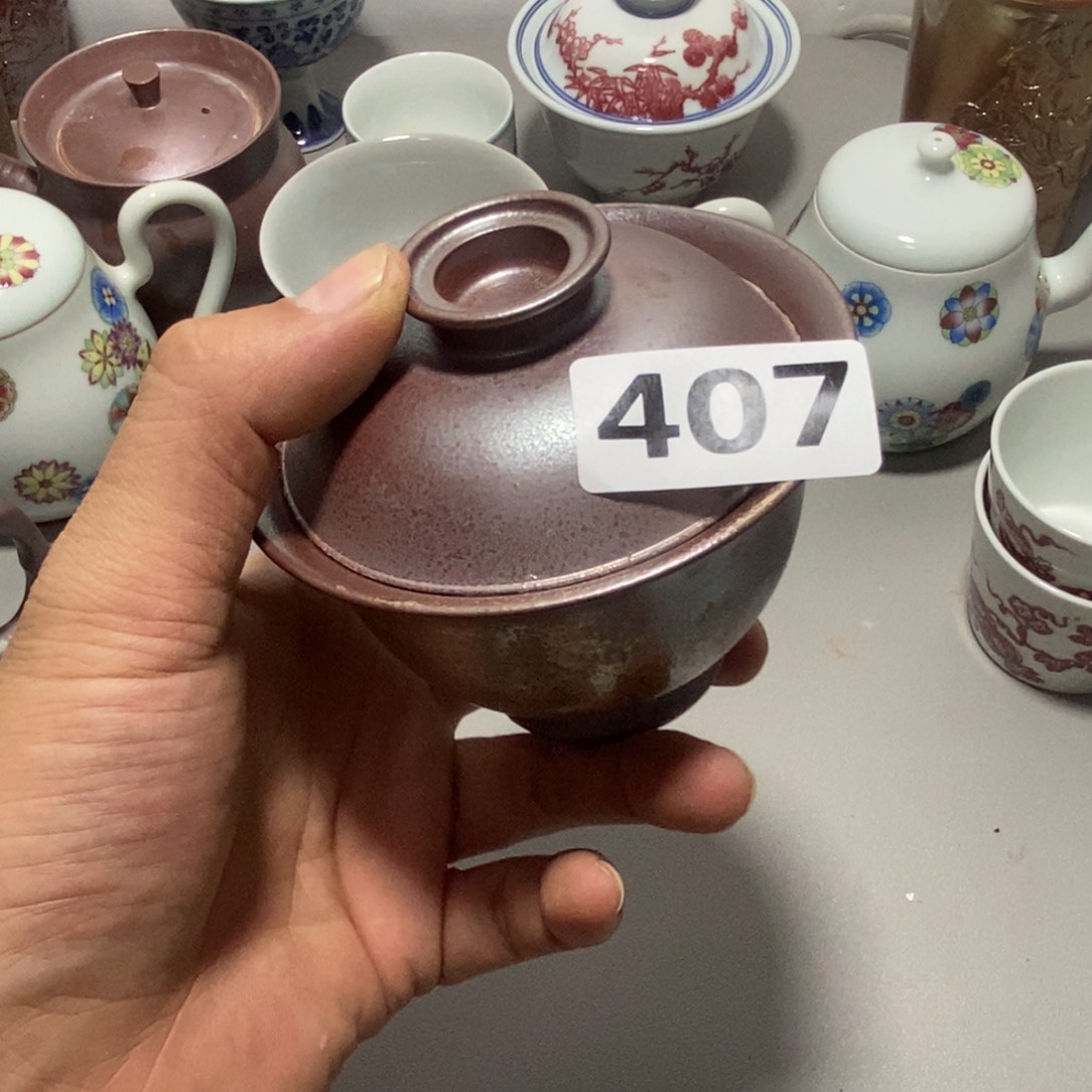 柴烧茶具陶瓷杯子