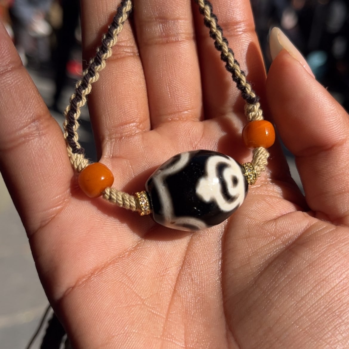 【闪购商品】玛瑙/玉髓珠子 未镶嵌F****滢