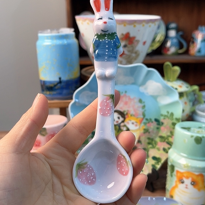 陶景德镇釉下手陶瓷 