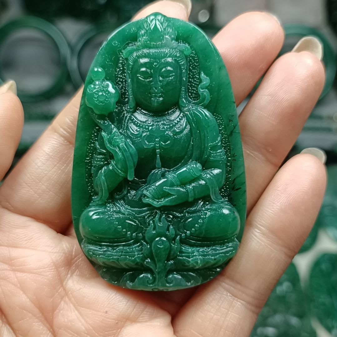 独山玉观音未镶嵌