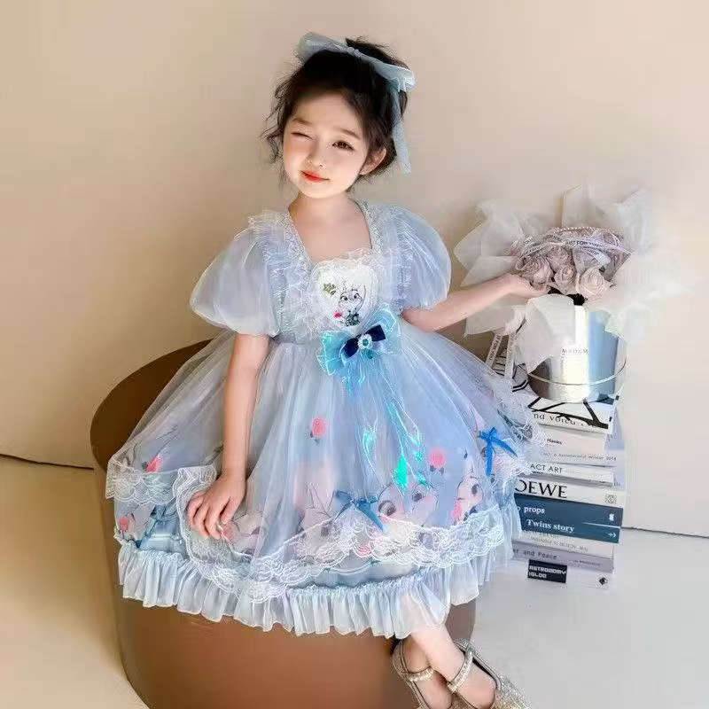 卡通动漫公主风连衣裙
