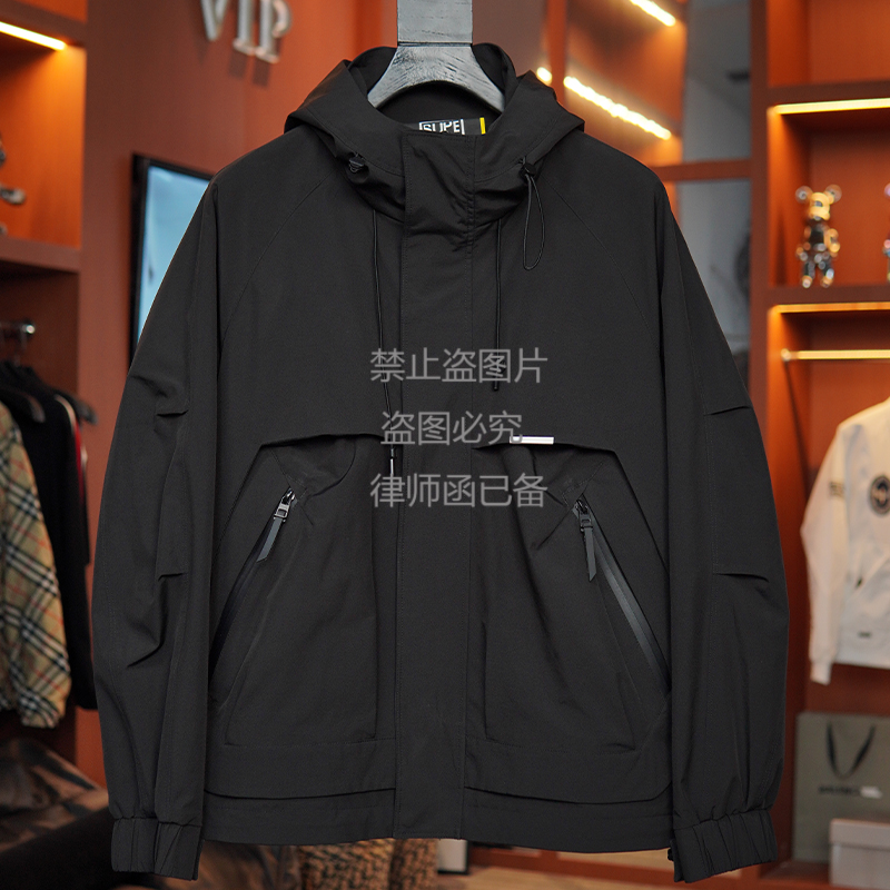 JK5053//2025SS设计师款男女同款休闲夹克外套【雪儿】