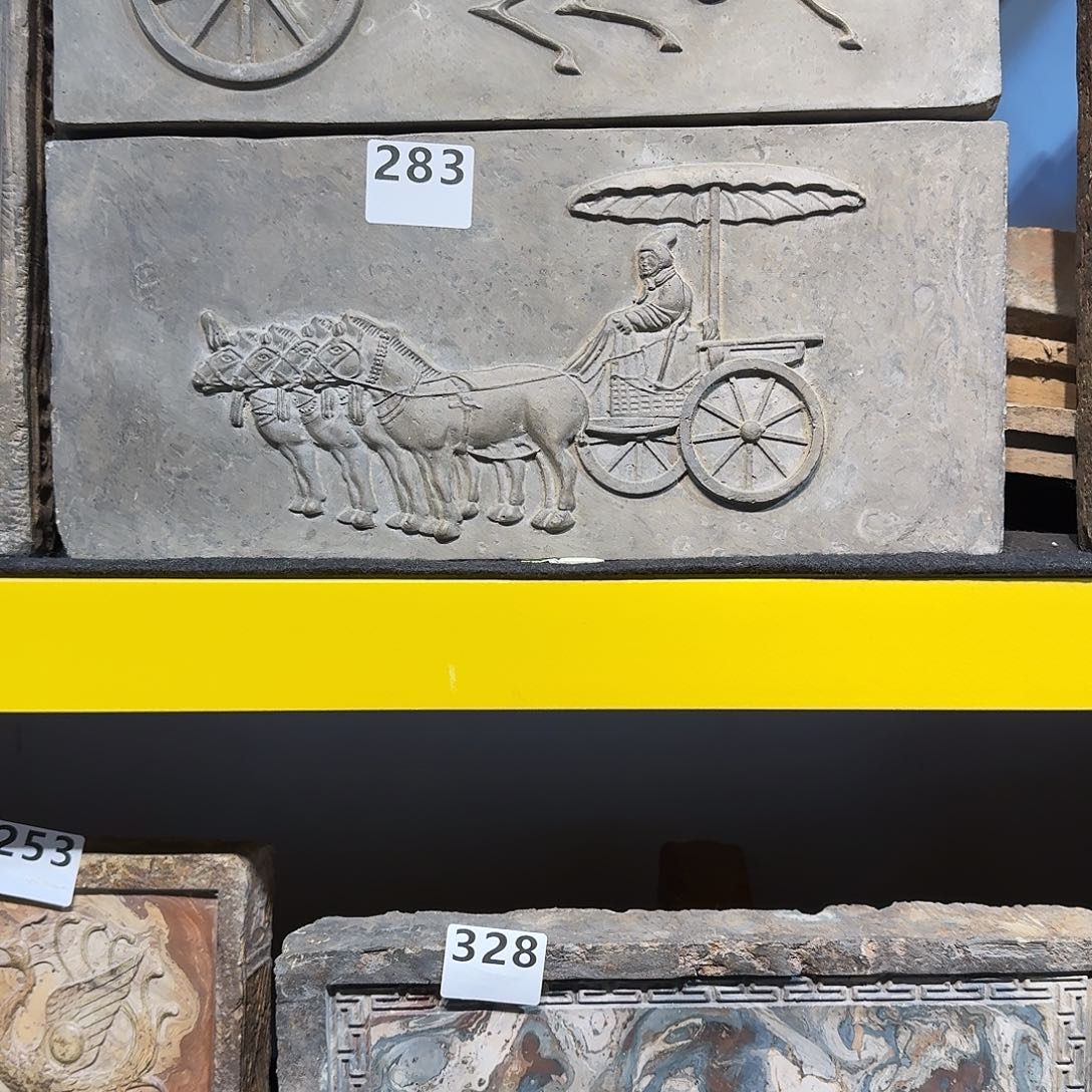 老砖后刻干泡茶台