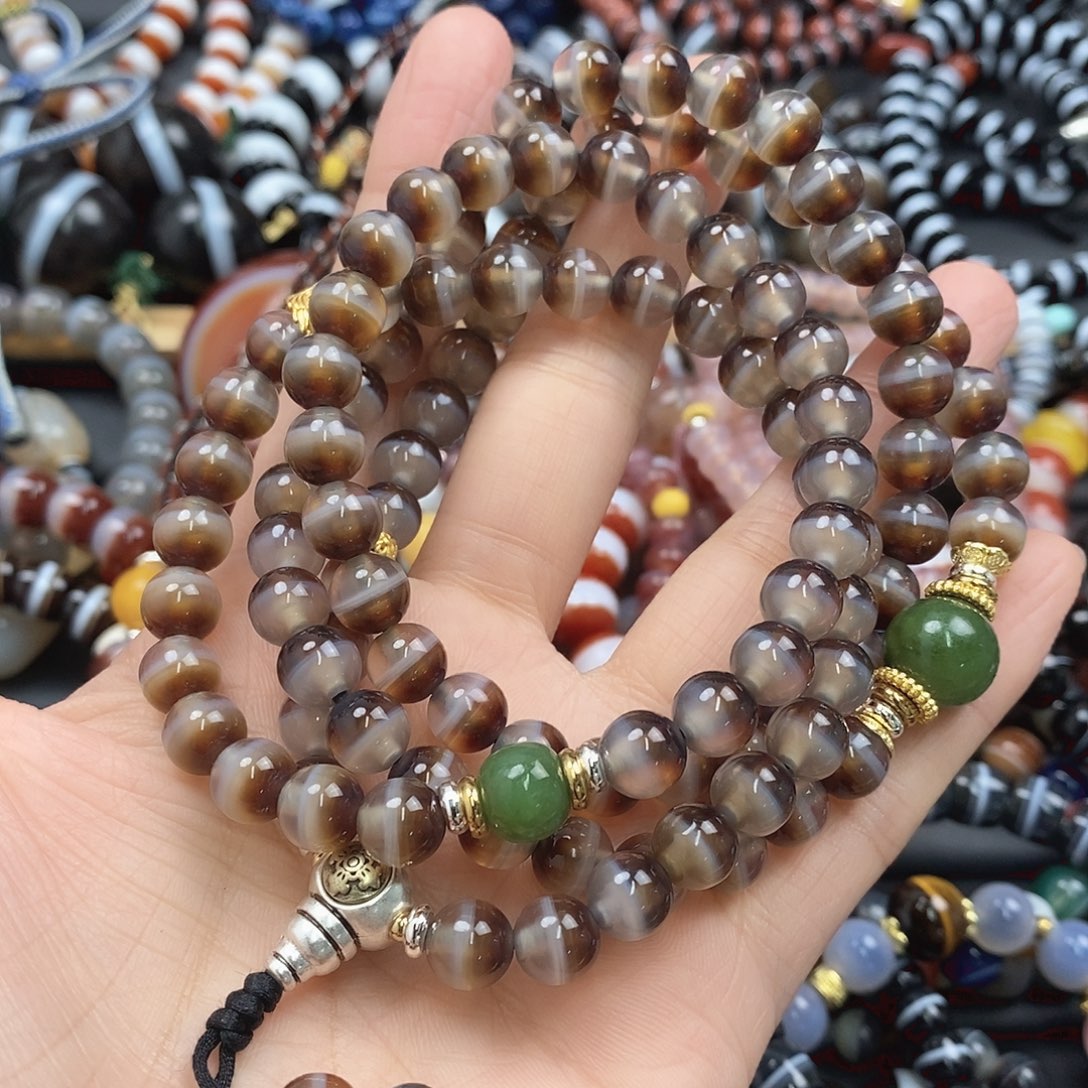 玛瑙/玉髓玛瑙项链未镶嵌