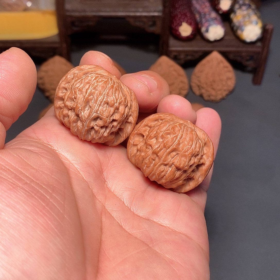 吊坠文玩核桃36.5尺，磨盘