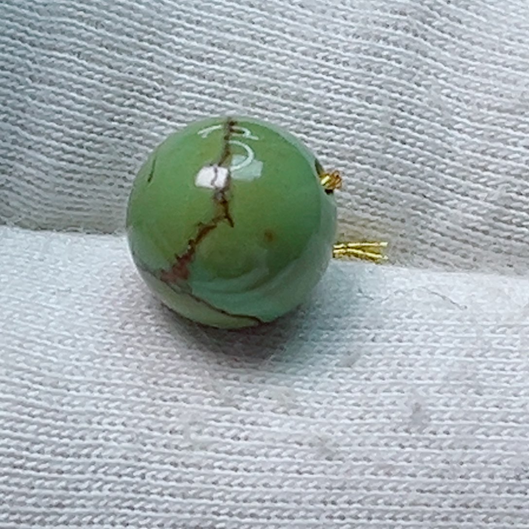 绿松石未镶嵌9.1圆珠