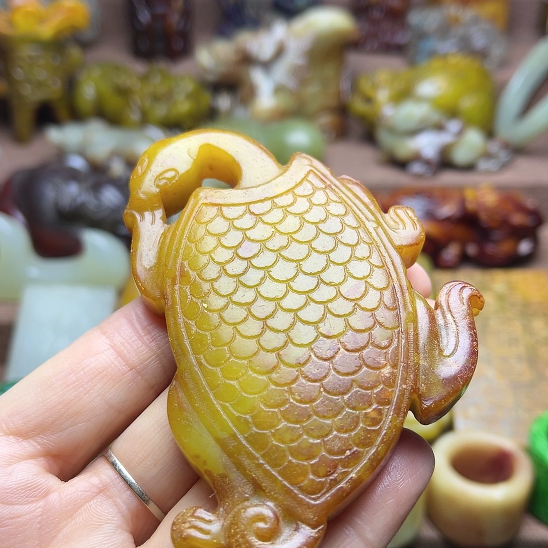 白玉菩提吊坠91。。