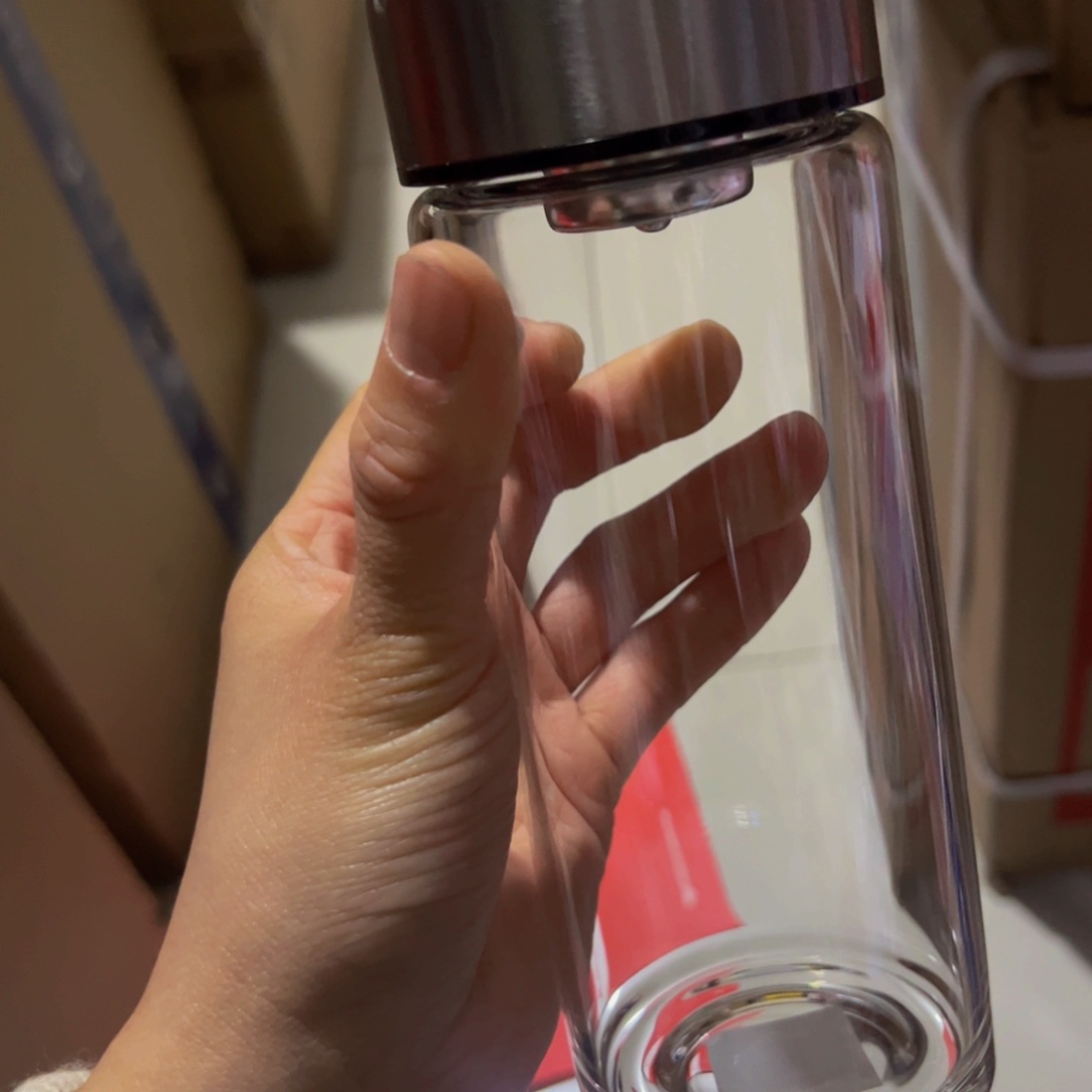 6016l单层烫手玻璃杯400ml