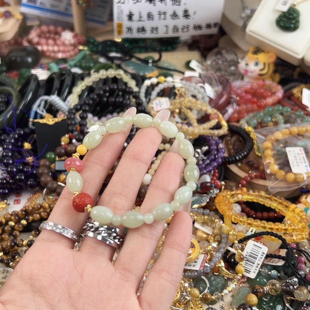 手串未镶嵌和田玉小*6