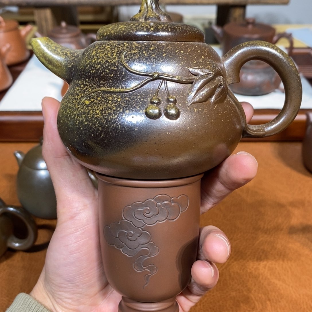 派*超葫芦壶柴壶230ml纯手工制作工艺