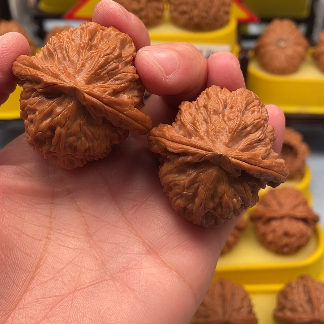 吊坠文玩核桃勇*白狮子44