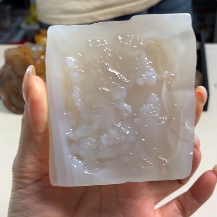 玛瑙/玉髓未镶嵌吊坠(不含链)