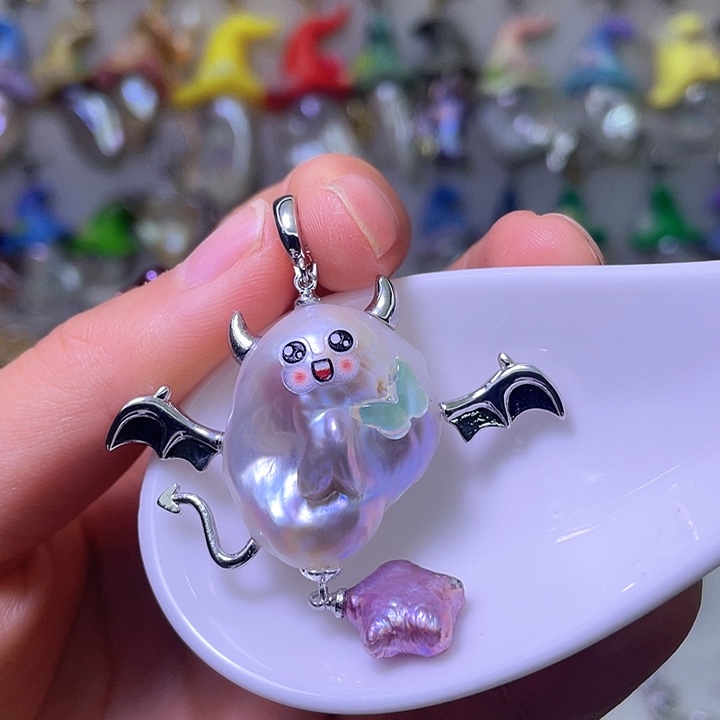 合金颈饰淡水珍珠26