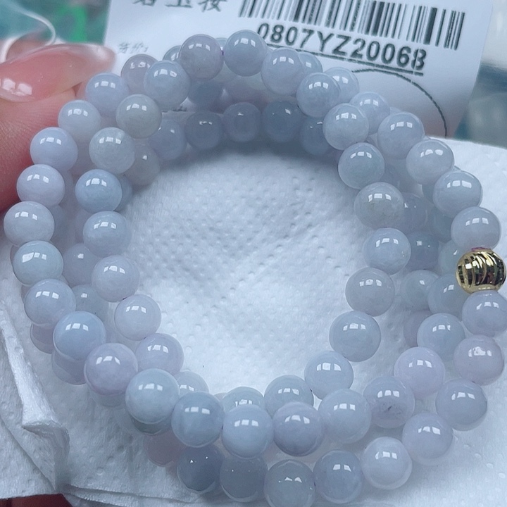 翡翠足铂镶嵌吊坠(不含链)