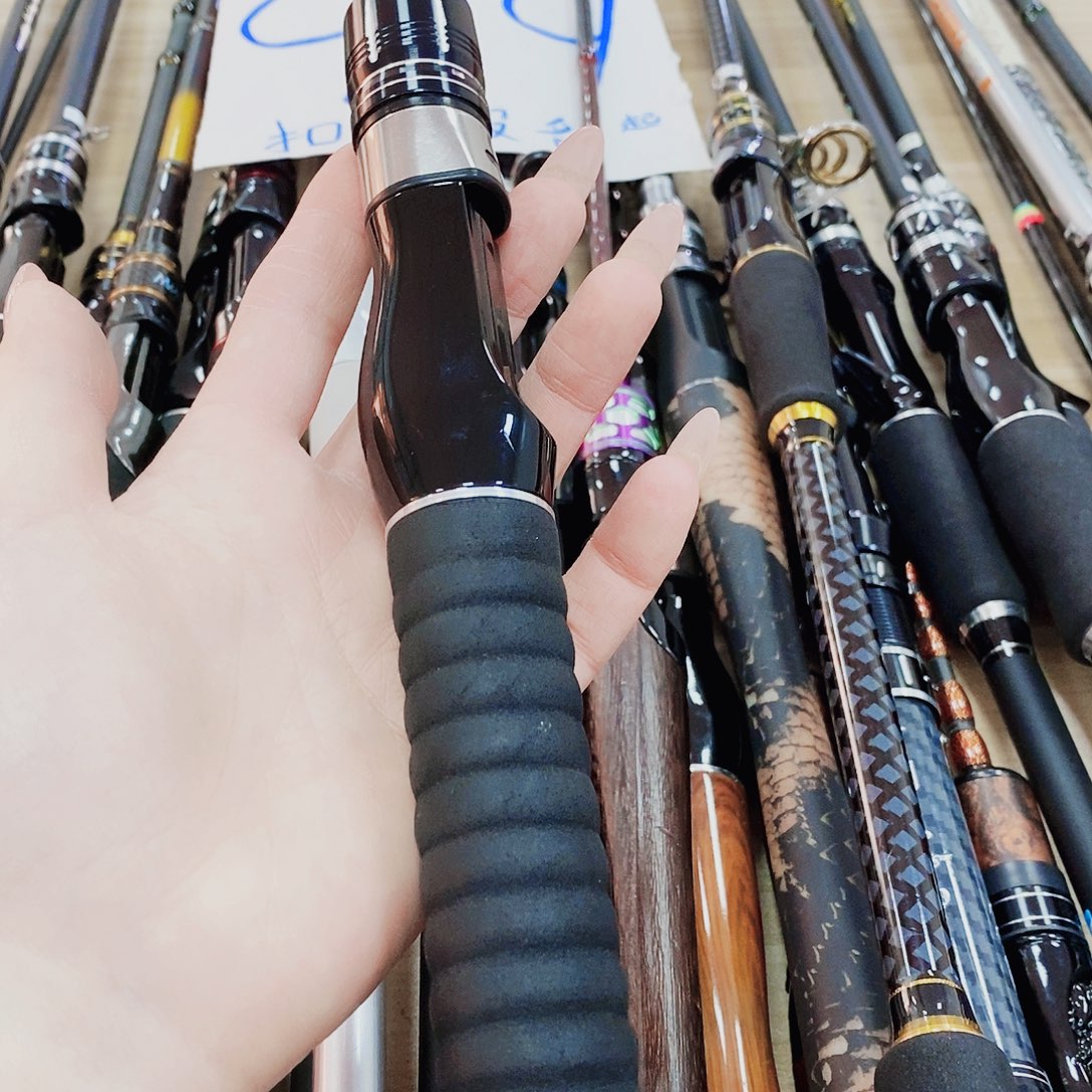 黑色伸缩直柄3米路亚竿