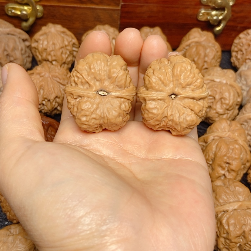 【闪购商品】吊坠文玩核桃蛋*。蛙蛙34