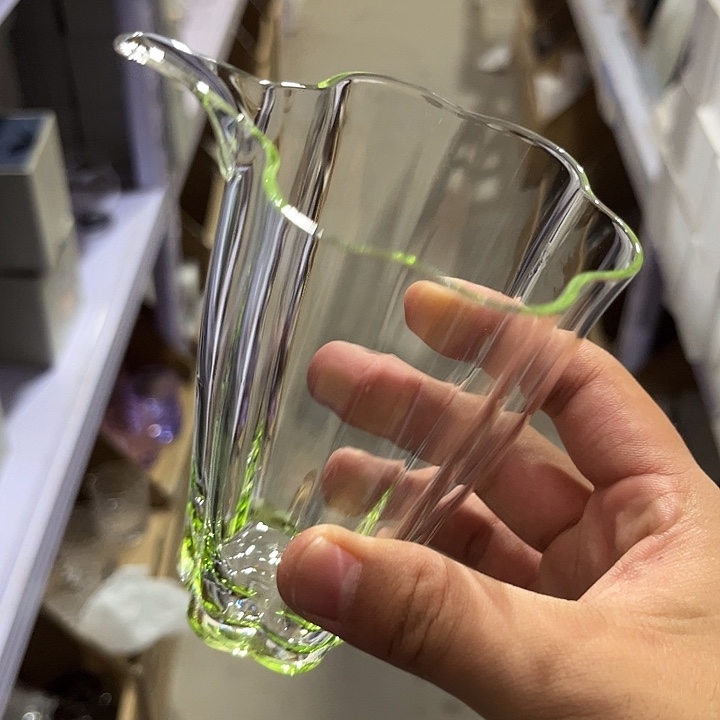 玉见 咏露公道杯 荧光绿