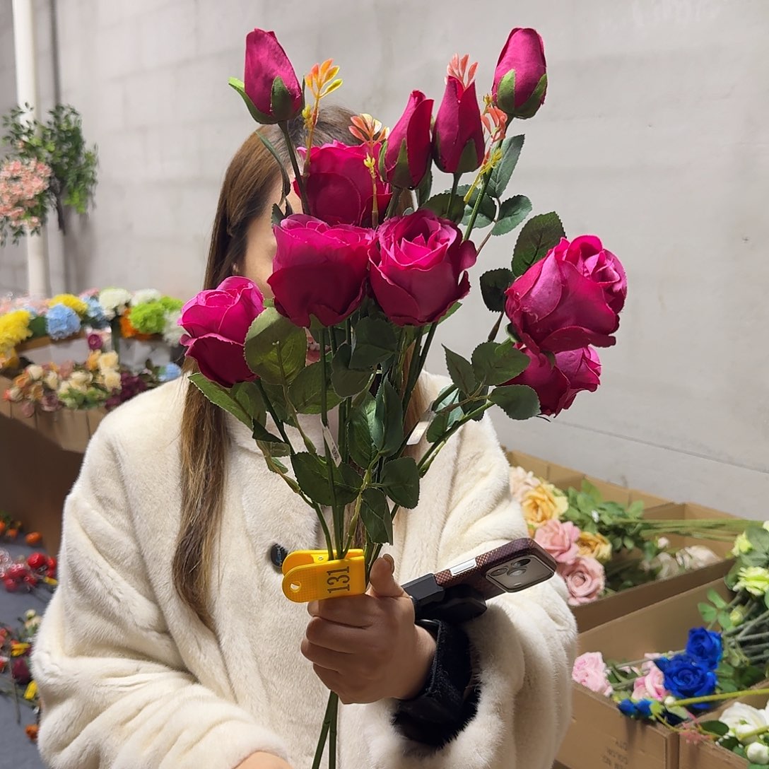 131号「闪购」仿真花，公主请下单