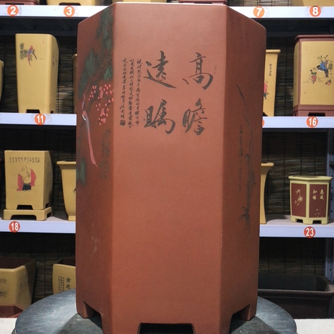 【闪购商品】紫砂花盆晟*