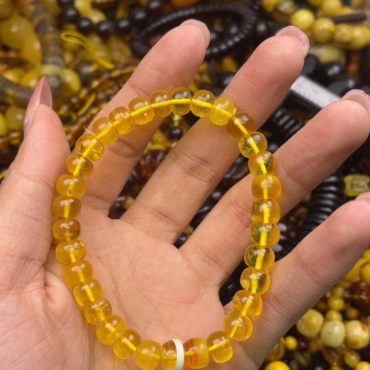 琥珀未镶嵌珠宝奇石