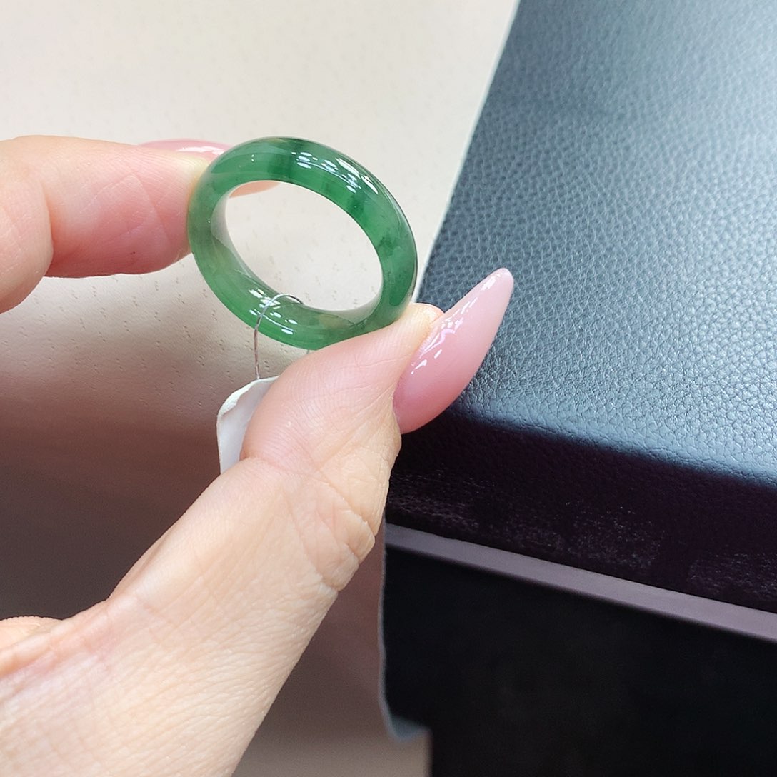 未镶嵌戒指翡翠20号