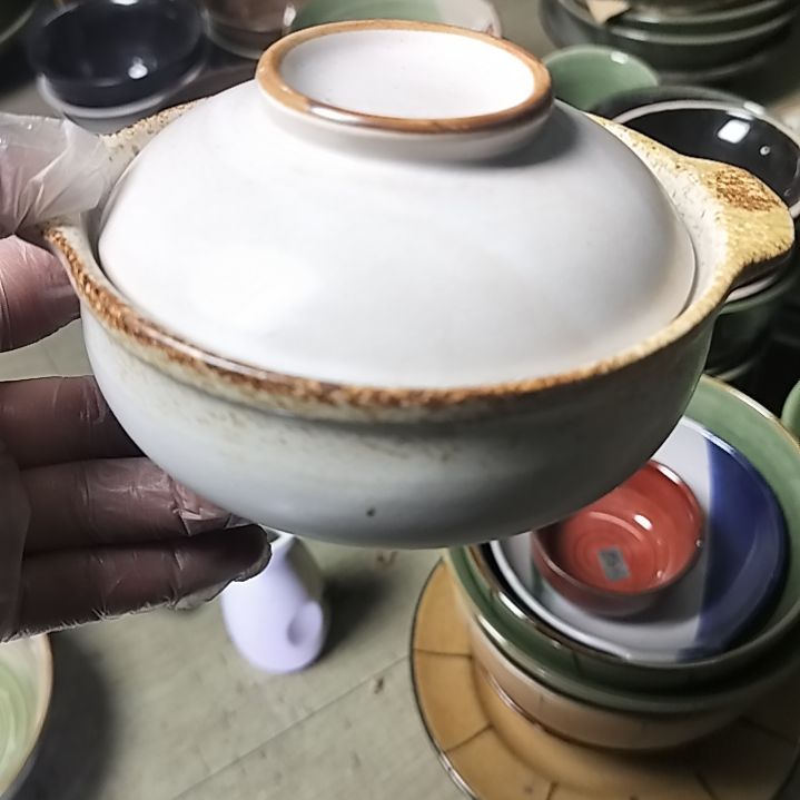 盘瓷片陶瓷杯盘壶碗都有