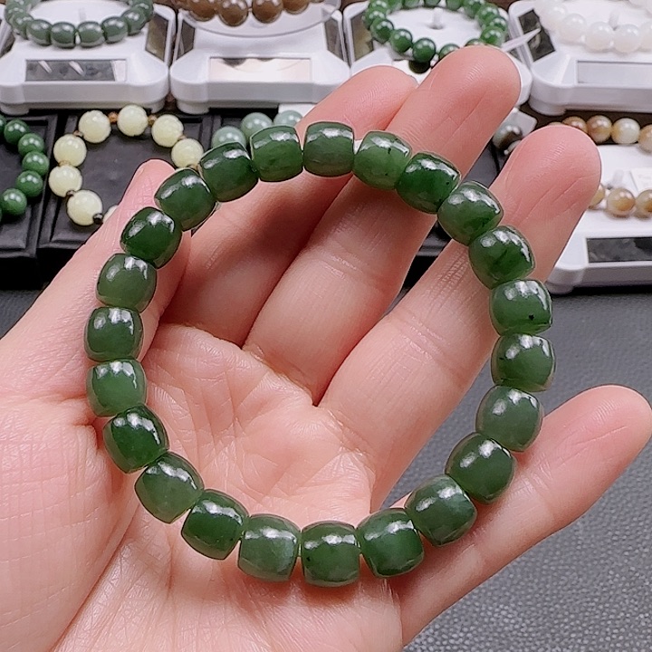 和田玉手串未镶嵌