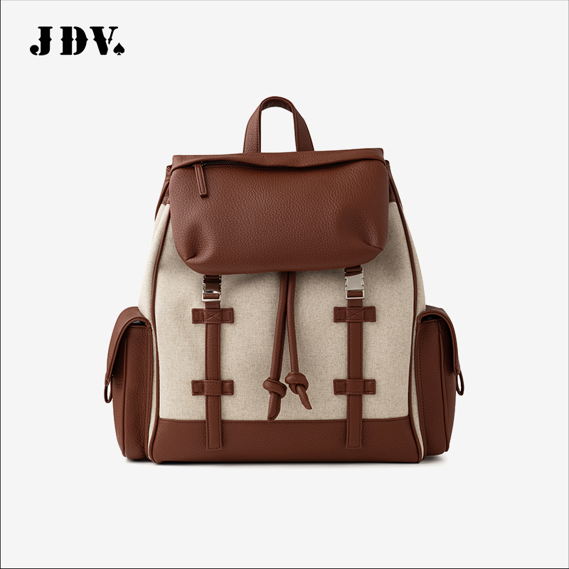 J.D.V男士拼接DIY双肩包超大容量SB25845