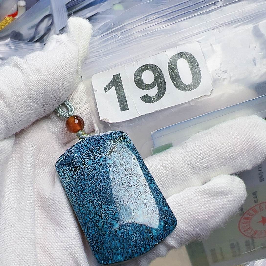 绿松石珠宝奇石未镶嵌湛*