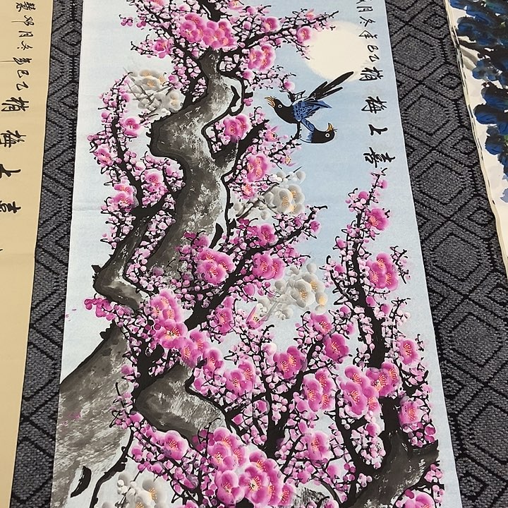 小周画廊的直播间
