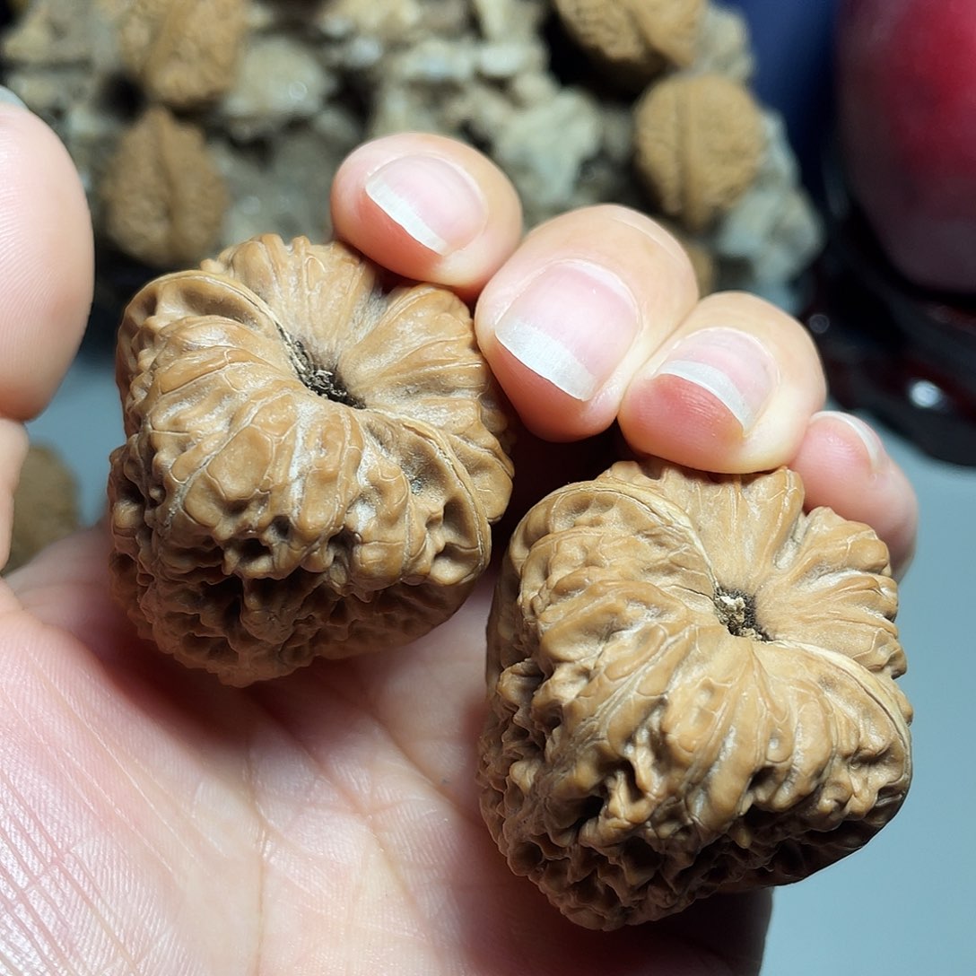 核桃手串/手链精品平谷凹底38