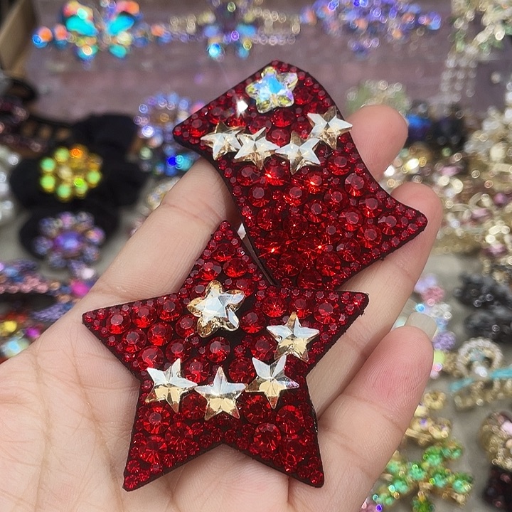 铁合金皮质边夹红热