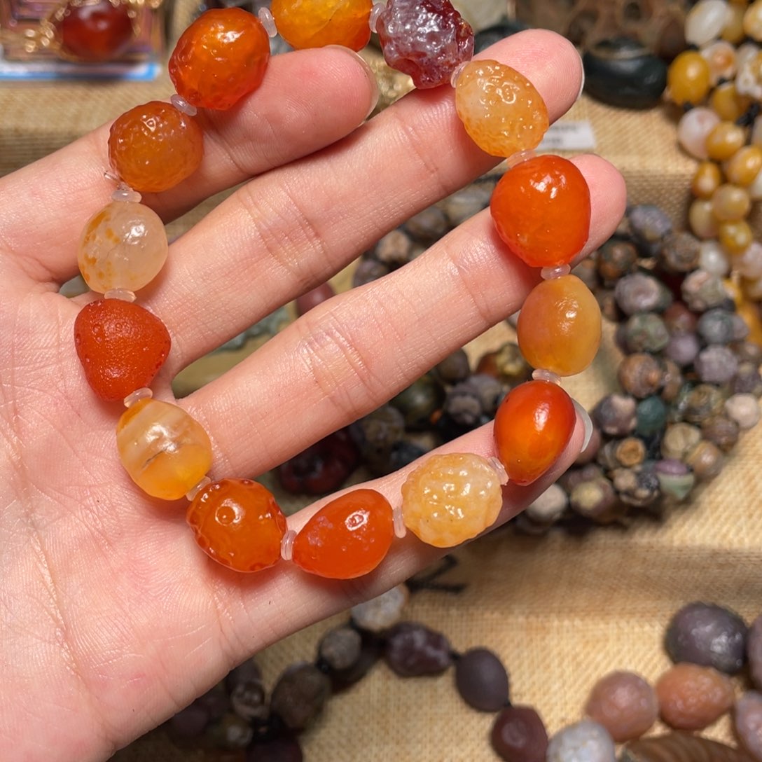 玛瑙/玉髓手链未镶嵌