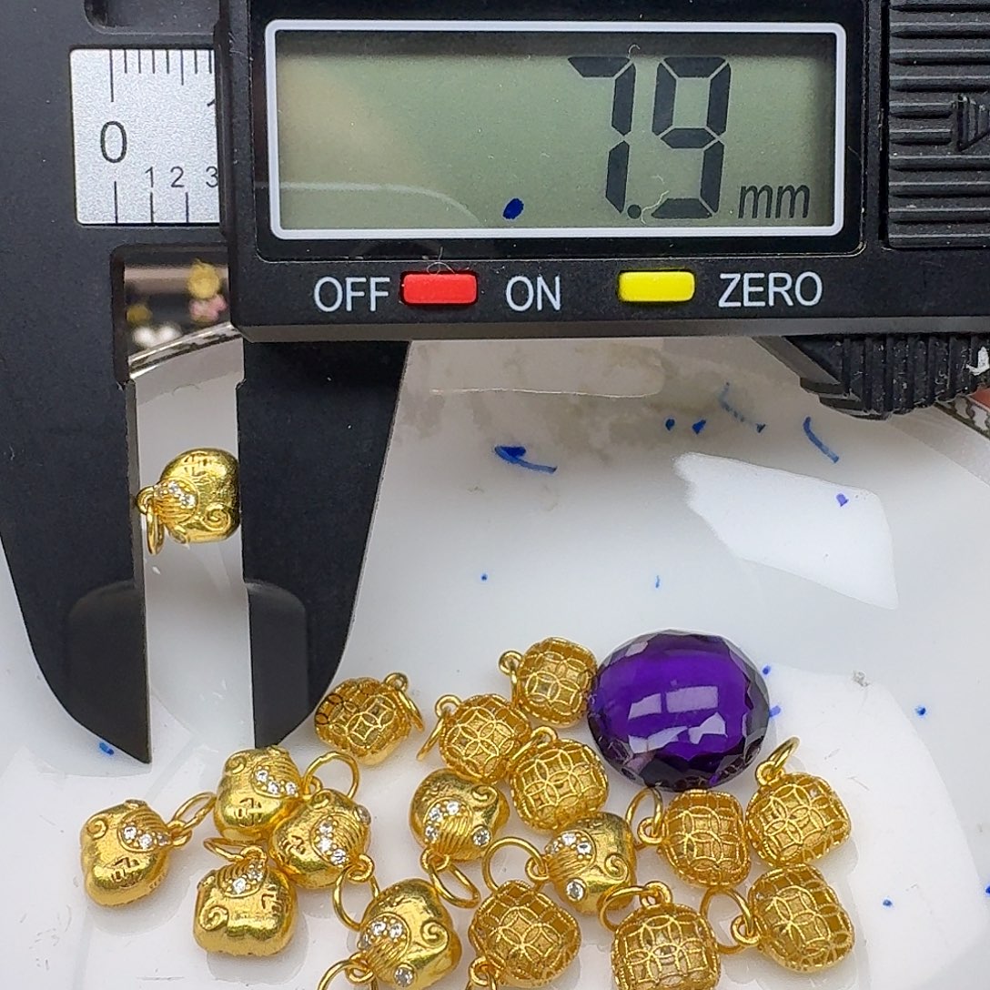 紫晶颈饰银S925镶嵌紫水晶925镶嵌47