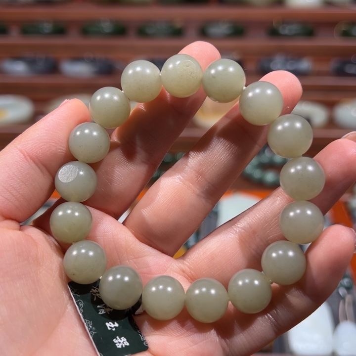 和田玉（子料）未镶嵌手链