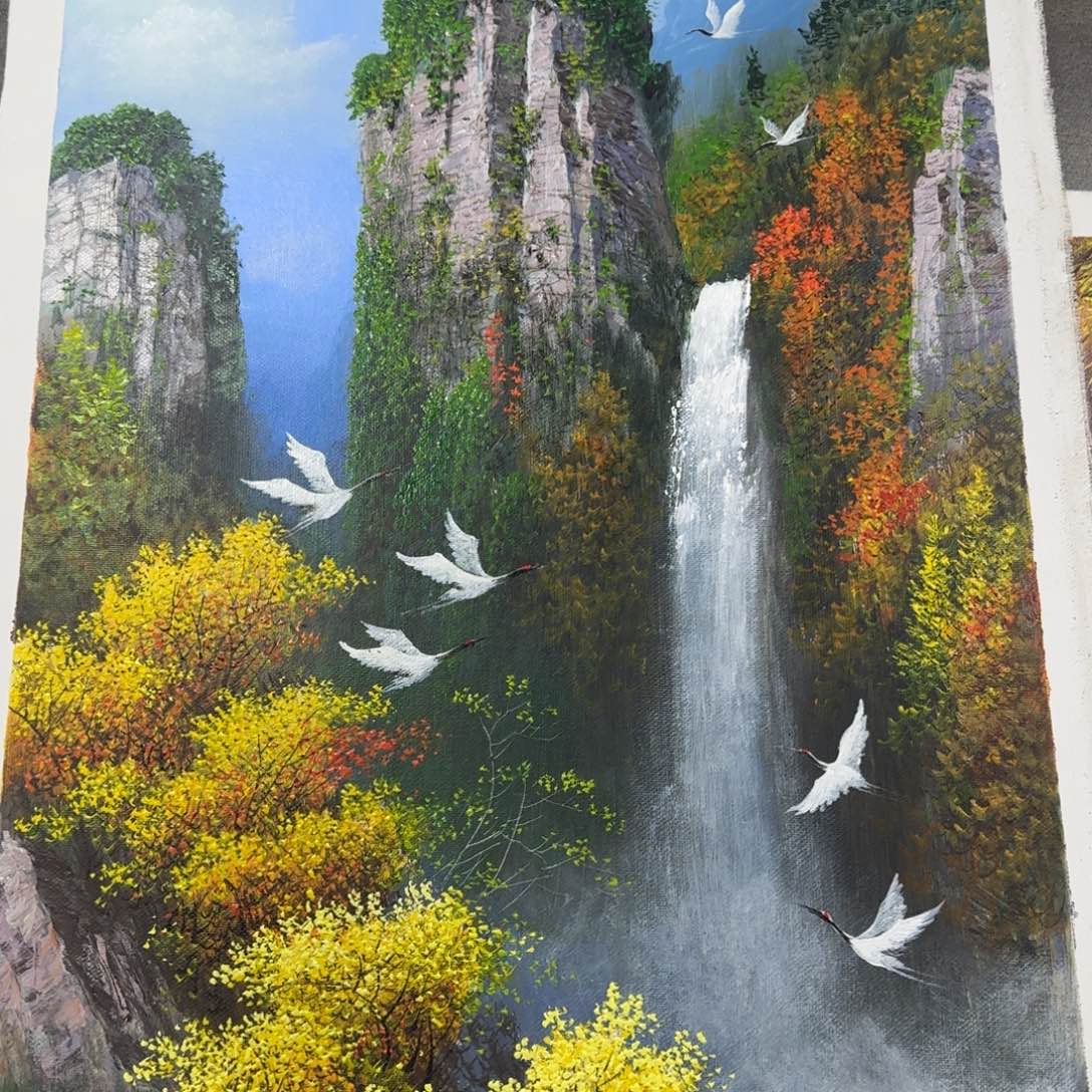 油画你是一种什么样的体验。
