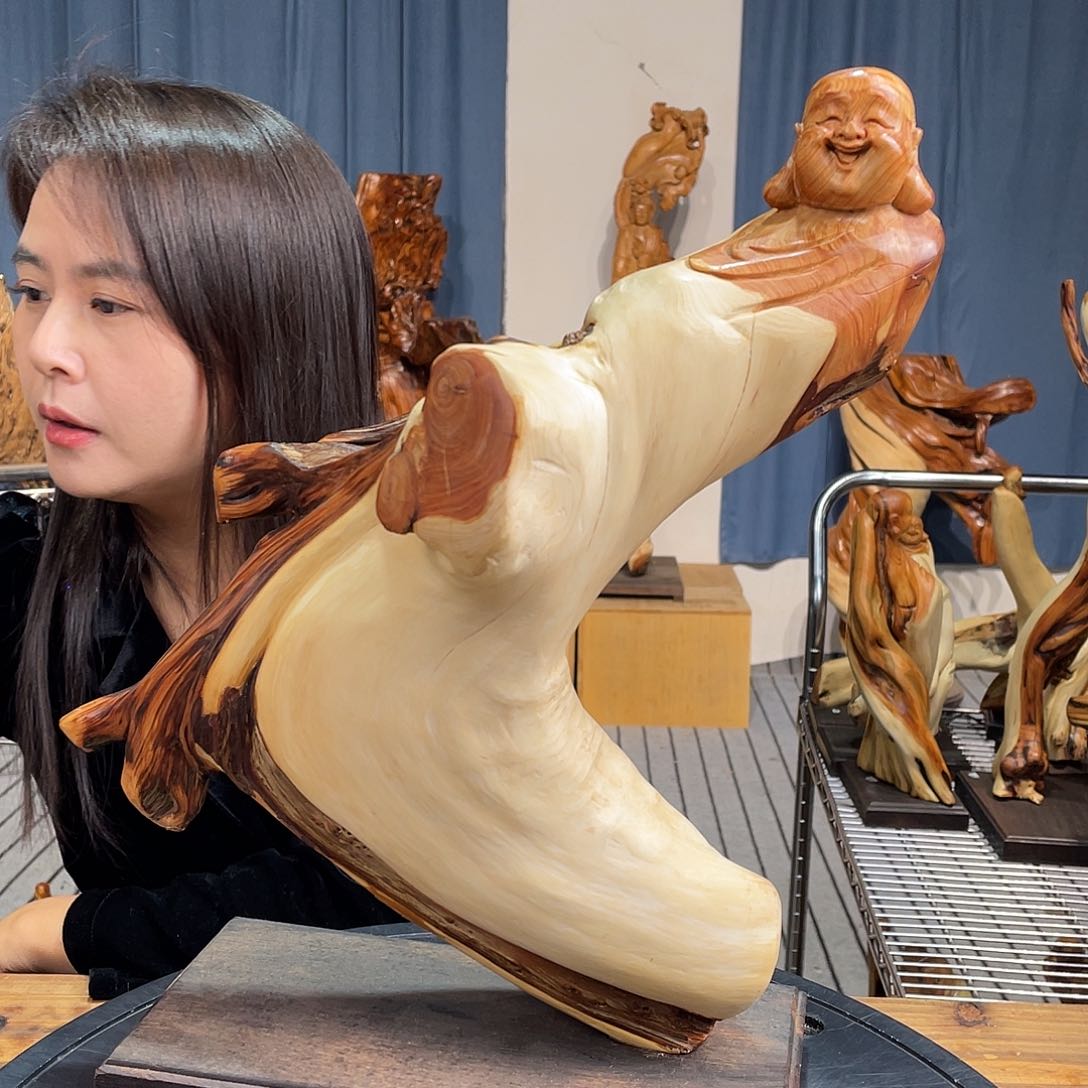 柏木（崖柏）随型摆件