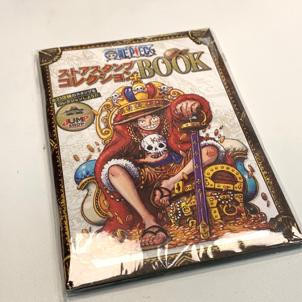 【海贼王】日版草帽屋皇冠路飞盖章收集纪念册