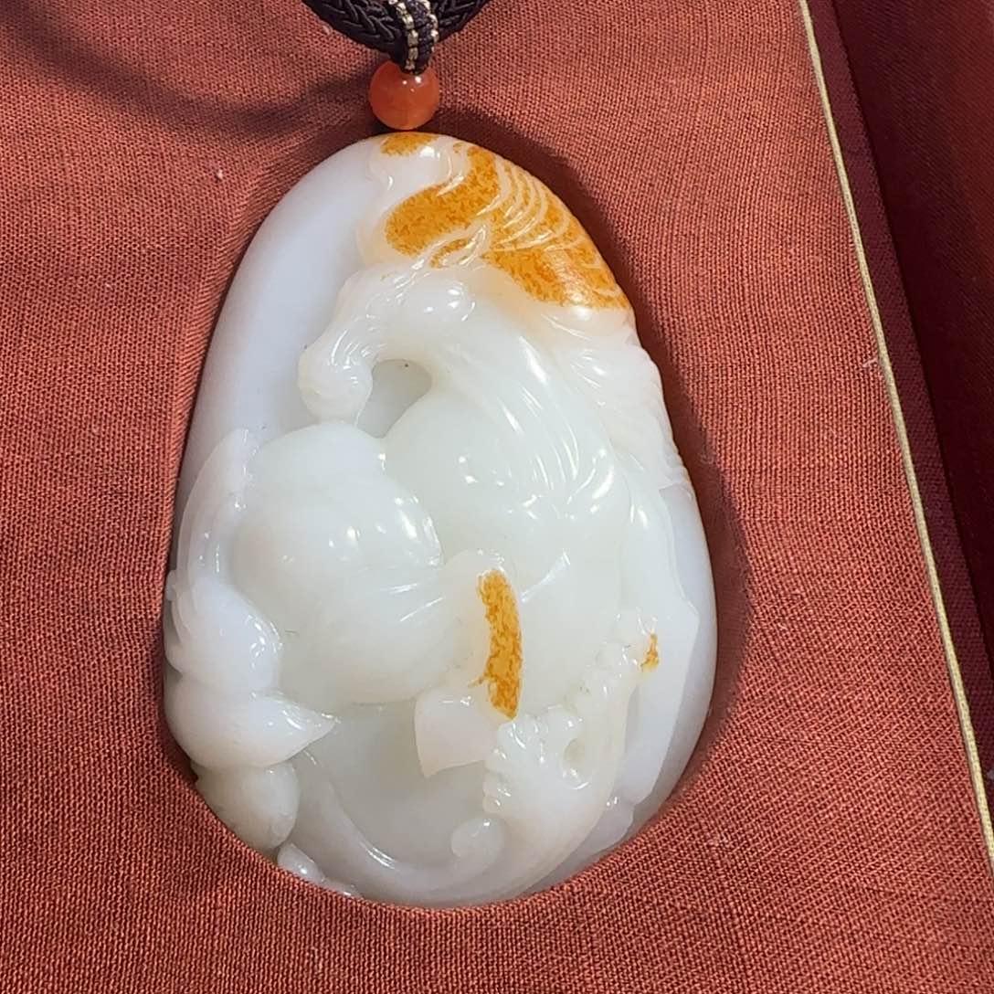 和田玉挂件未镶嵌