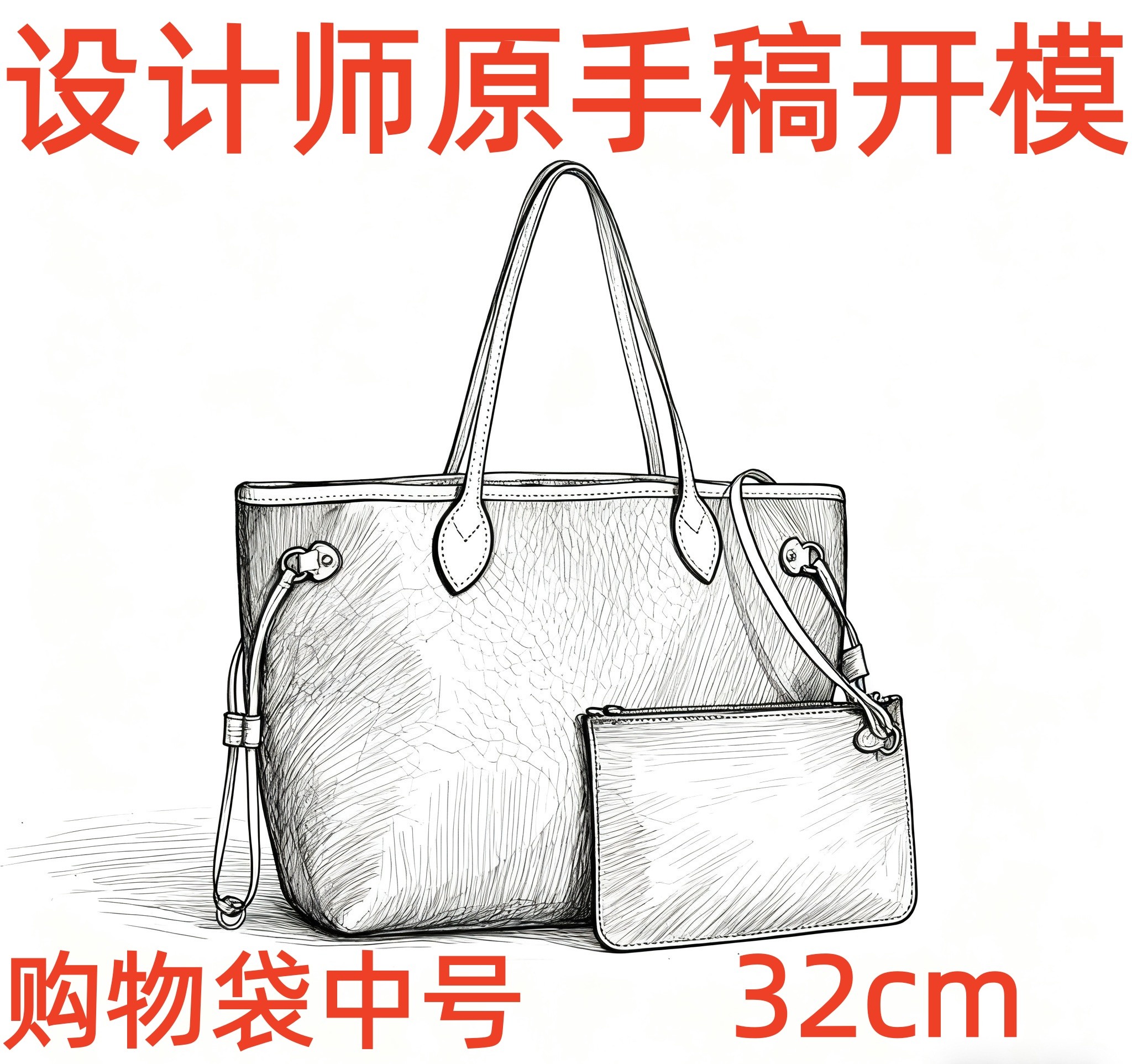 A006 购物袋中号 32cm【到货带原标】【带内标】【带礼盒】单肩包