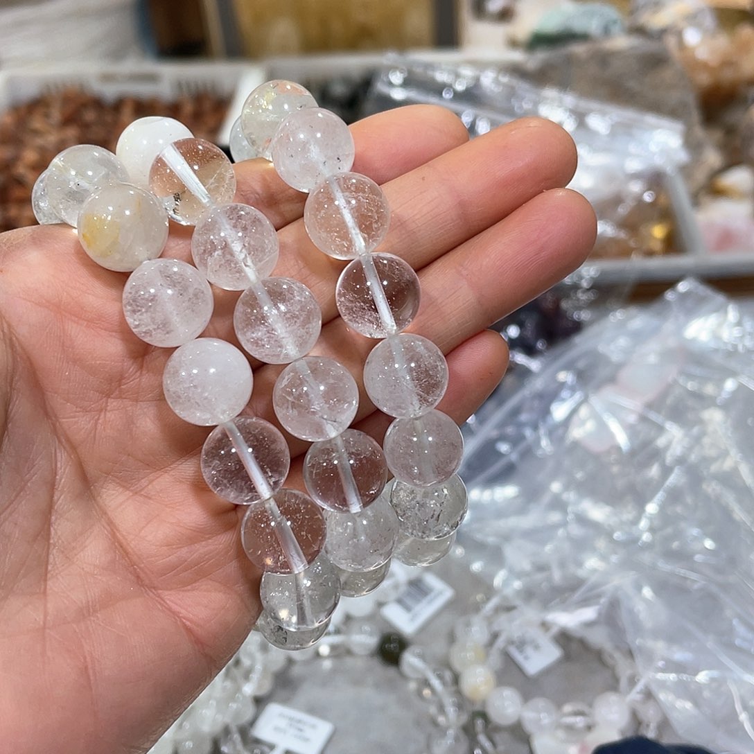 水晶手串13m m未镶嵌多样性发一条x x 231