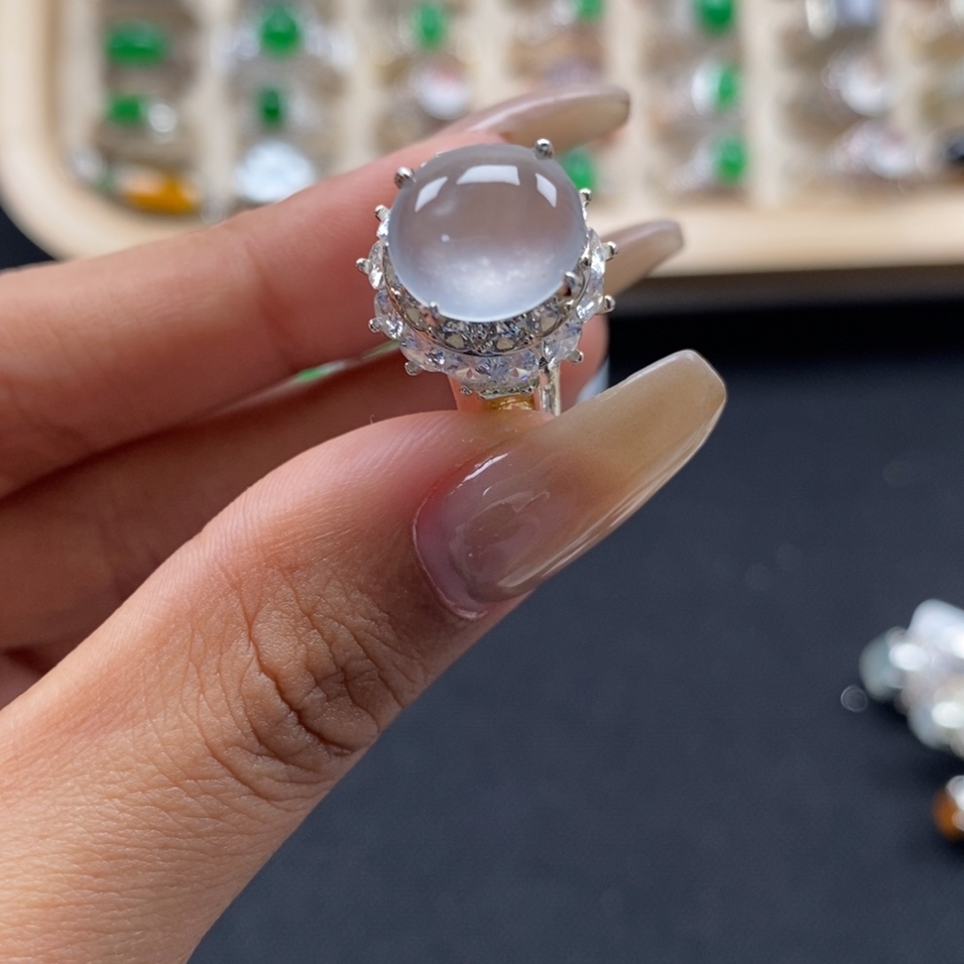 翡翠裸石缅甸天然A货翡翠