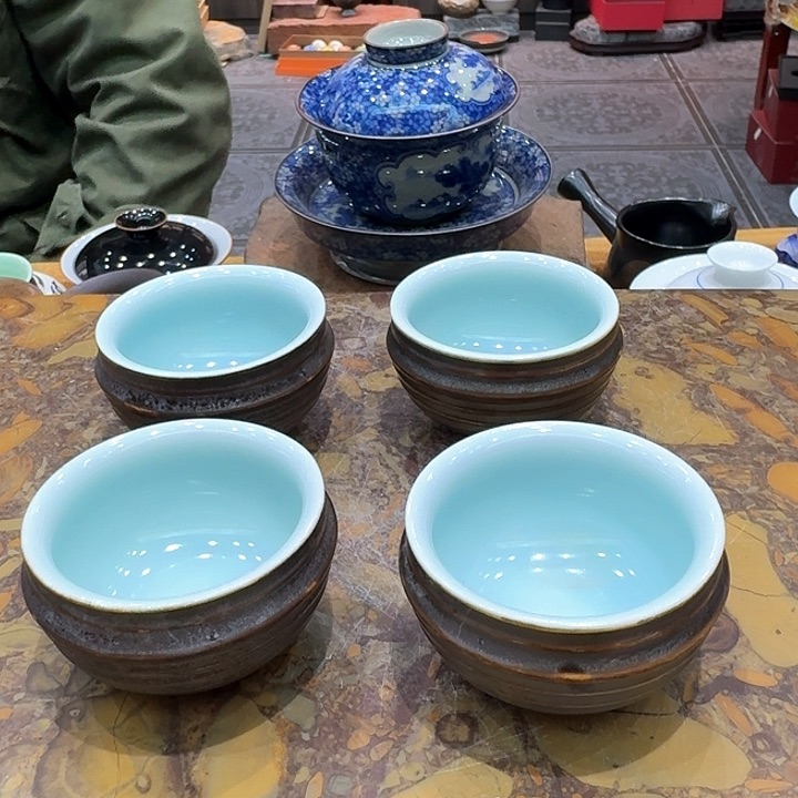 品茗杯四一组？？？。。。